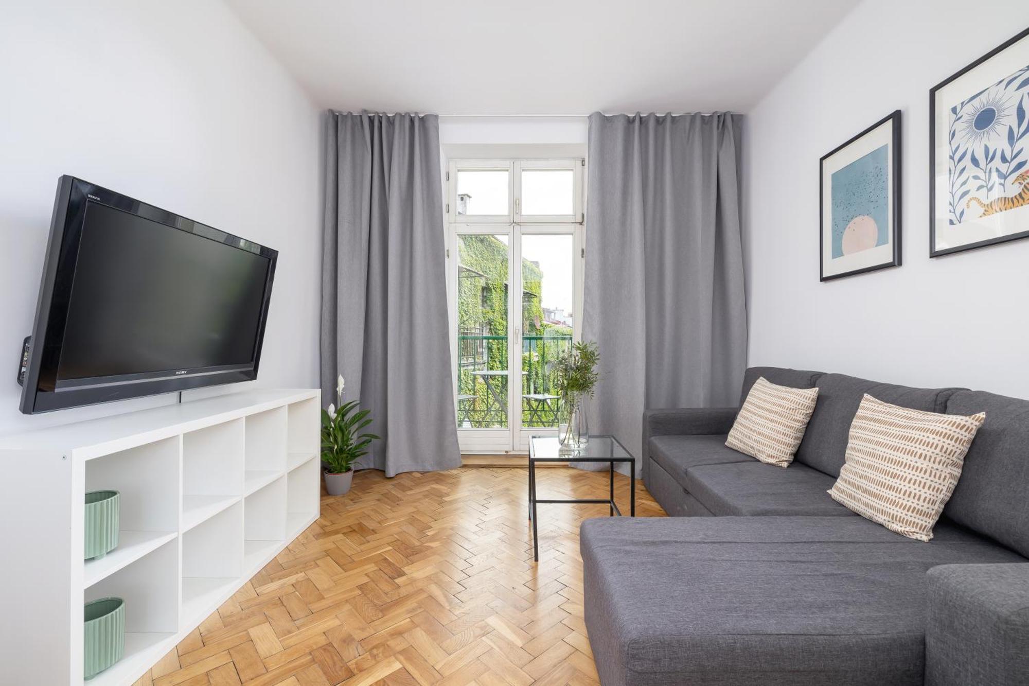 קרקוב 1-Bedroom Apartment With Balcony - Dluga 65 מראה חיצוני תמונה